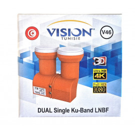 TÊTE DE PARABOL double vision